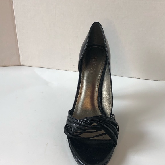 36. Parisian Platinum Black Open Side and Toe size 8 - Picture 9 of 14